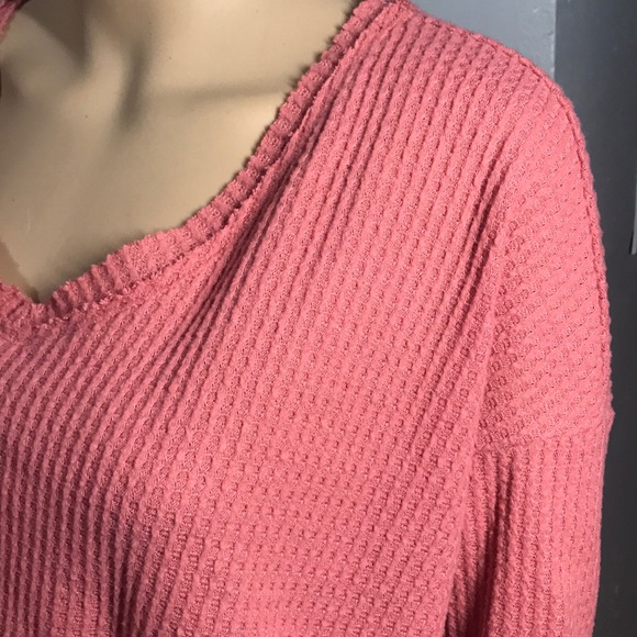 Wild Fable V-Neck Cozy Ribbed Long sleeve - Picture 7 of 10